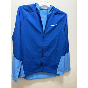 Men's Nike Blue & Light Blue Windbreaker XL